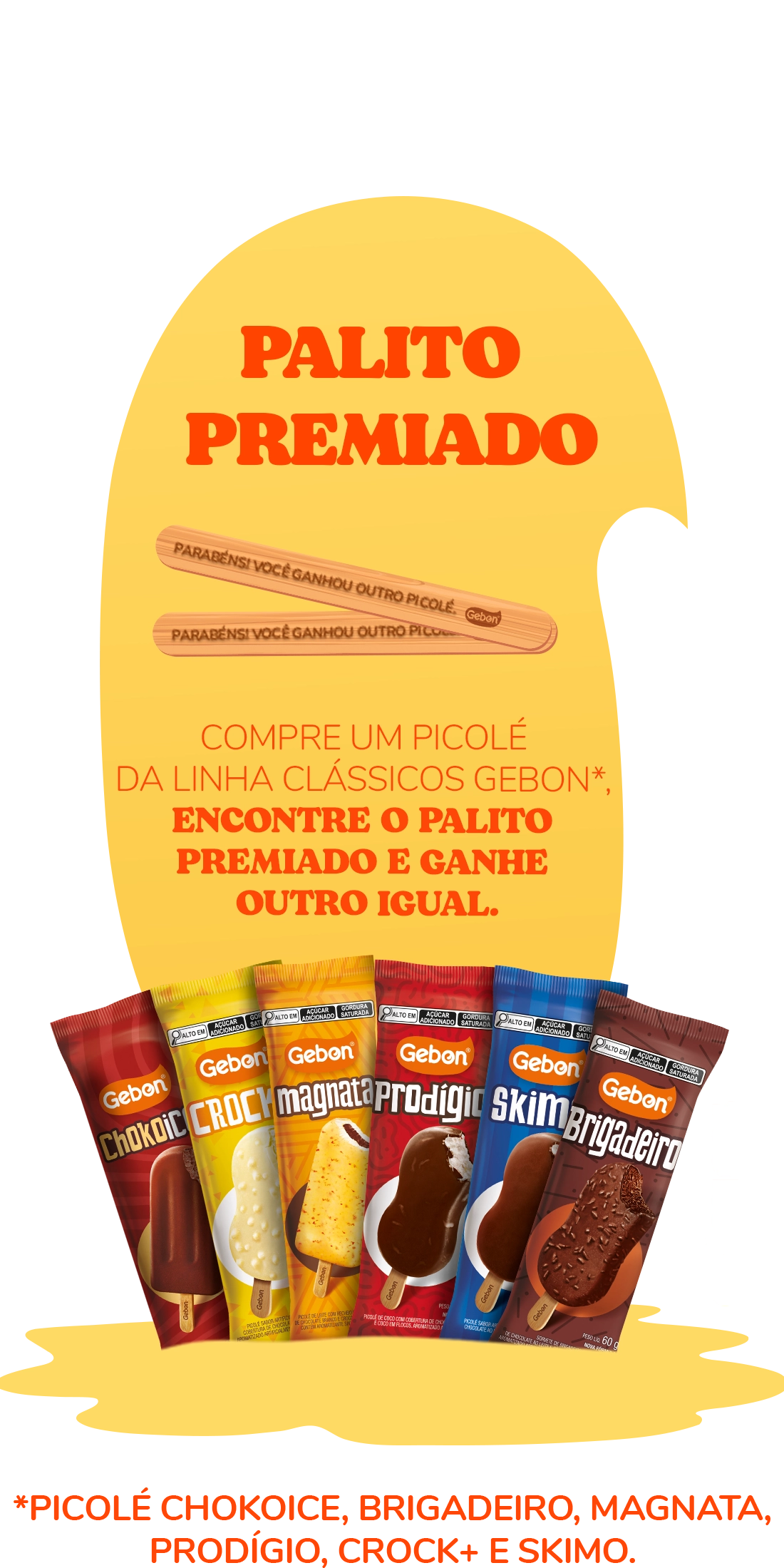 Palitos premiados